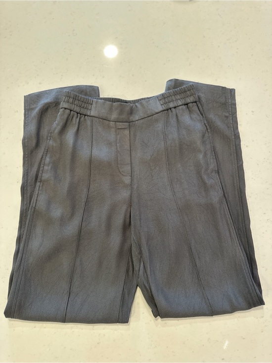 Massimo Dutti Pants - NWOT Massimo Dutti Linen Blend Trouser Pant Size 2 Light Gray